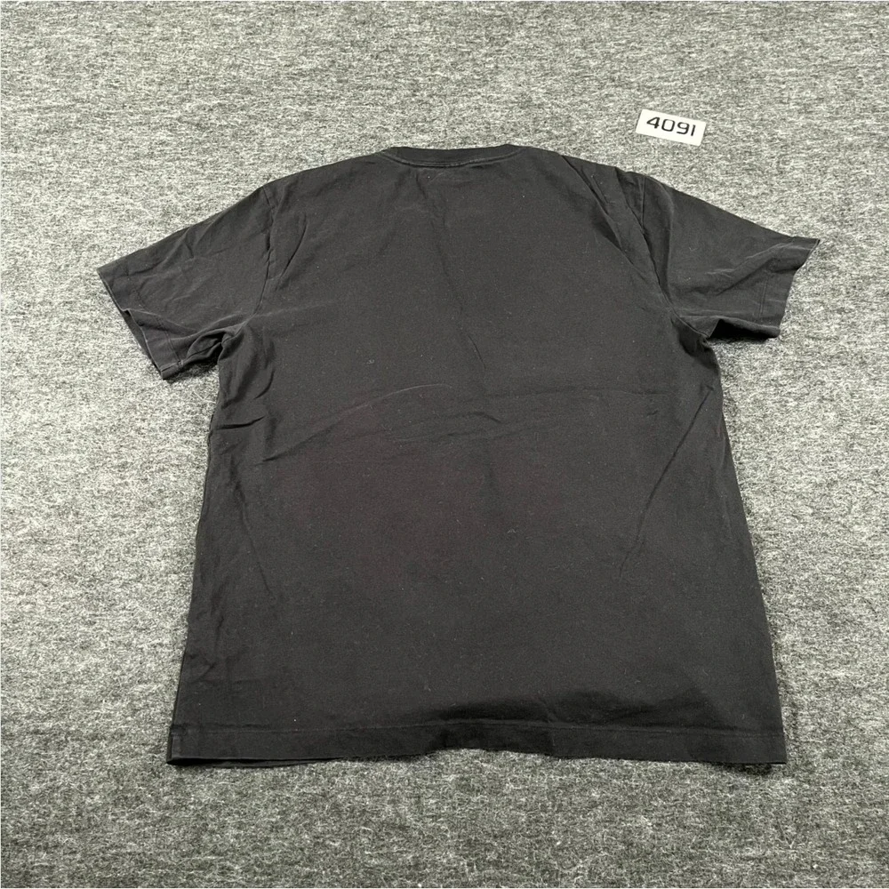 True Religion‎ Set of 2 T Shirt Mens Large Black Shadow Horseshoe & Buddha